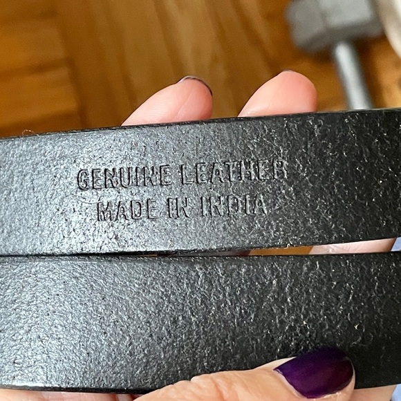 The Limited dark brown leather belt! - Picture 6 of 7